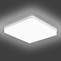 LED Lámpara de Techo Moderna 36W LED Plafón Ketom Blanco Frío 6500K 3240LM Cuadrado Lamparas de Techo- Ultra Delgado…